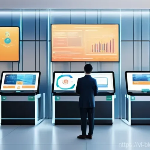 Home 17 블록체인 기반의 공공 서비스 개선 사례 - **Prompt: The Future of Vietnamese Public Services**
A vibrant, modern depiction of a Vietnamese...