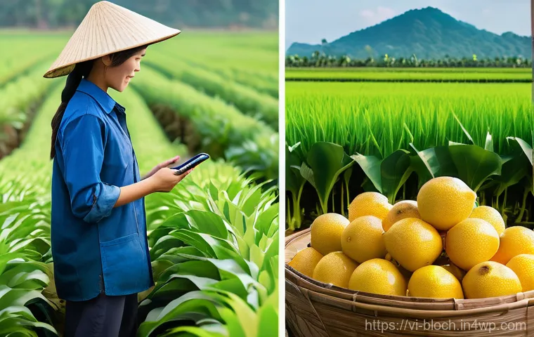 블록체인 기반의 공공 서비스 개선 사례 - **Prompt: Secure Land Ownership in Vietnam**
    A serene and confident Vietnamese family (a father,...